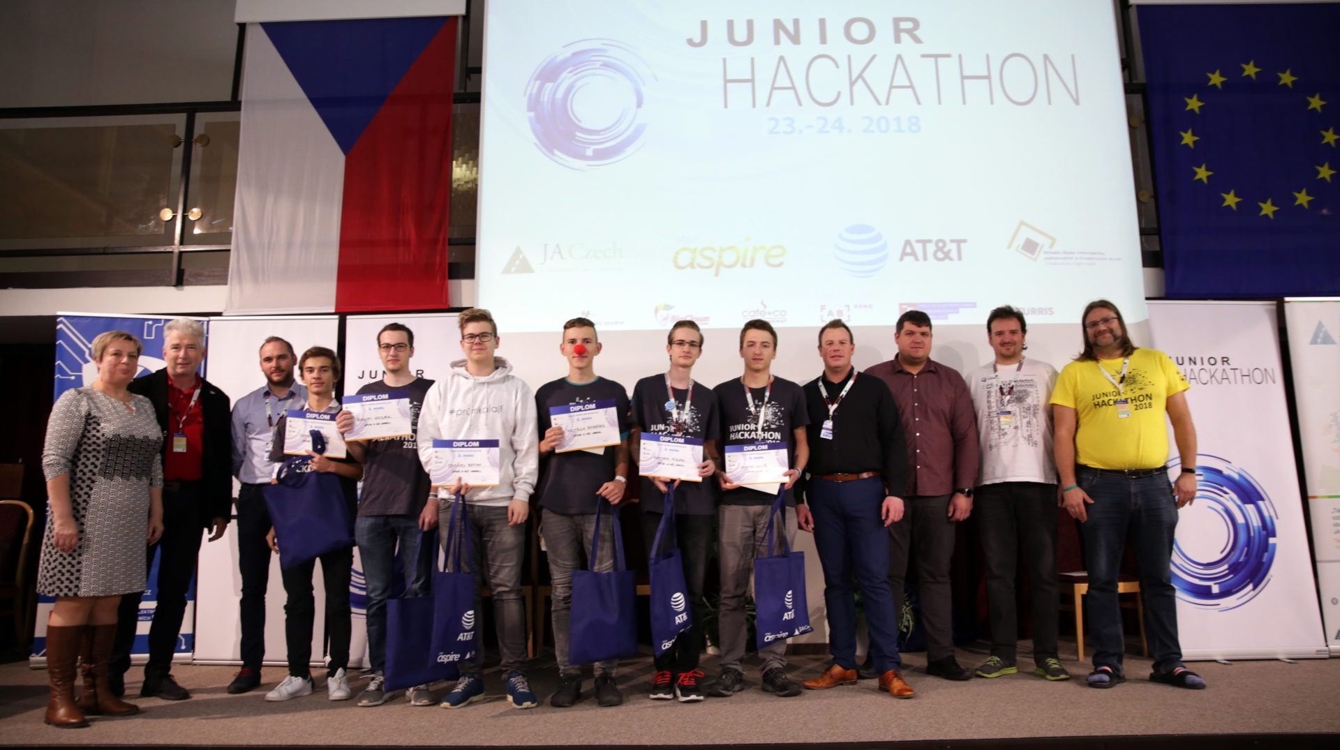 Junior Hackathon Brno 2018, Secondary School of Informatics, Postal Services and Finance, Brno