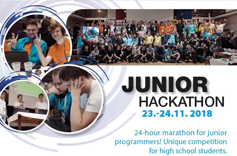 Junior Hackathon Brno 2018 - pozvánka